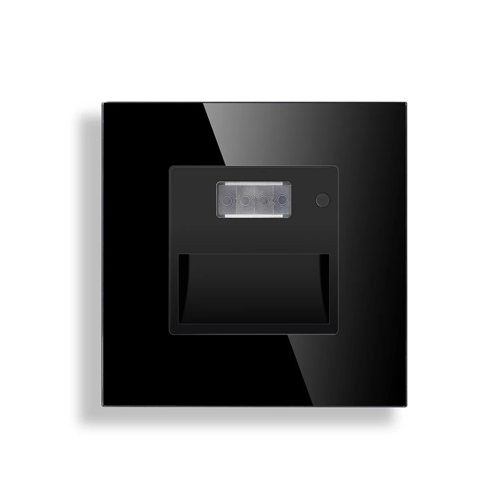Recessed LED Stair Wall Light with Motion Sensor for Modern Corridors