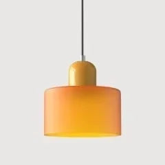 Vintage Glass Pendant Light for Restaurant Bar and Cafe Interiors
