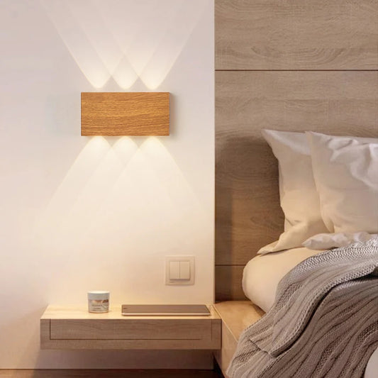 Rechargeable Dimmable Wall Lamp with Touch Control for Modern Bedside Lighting