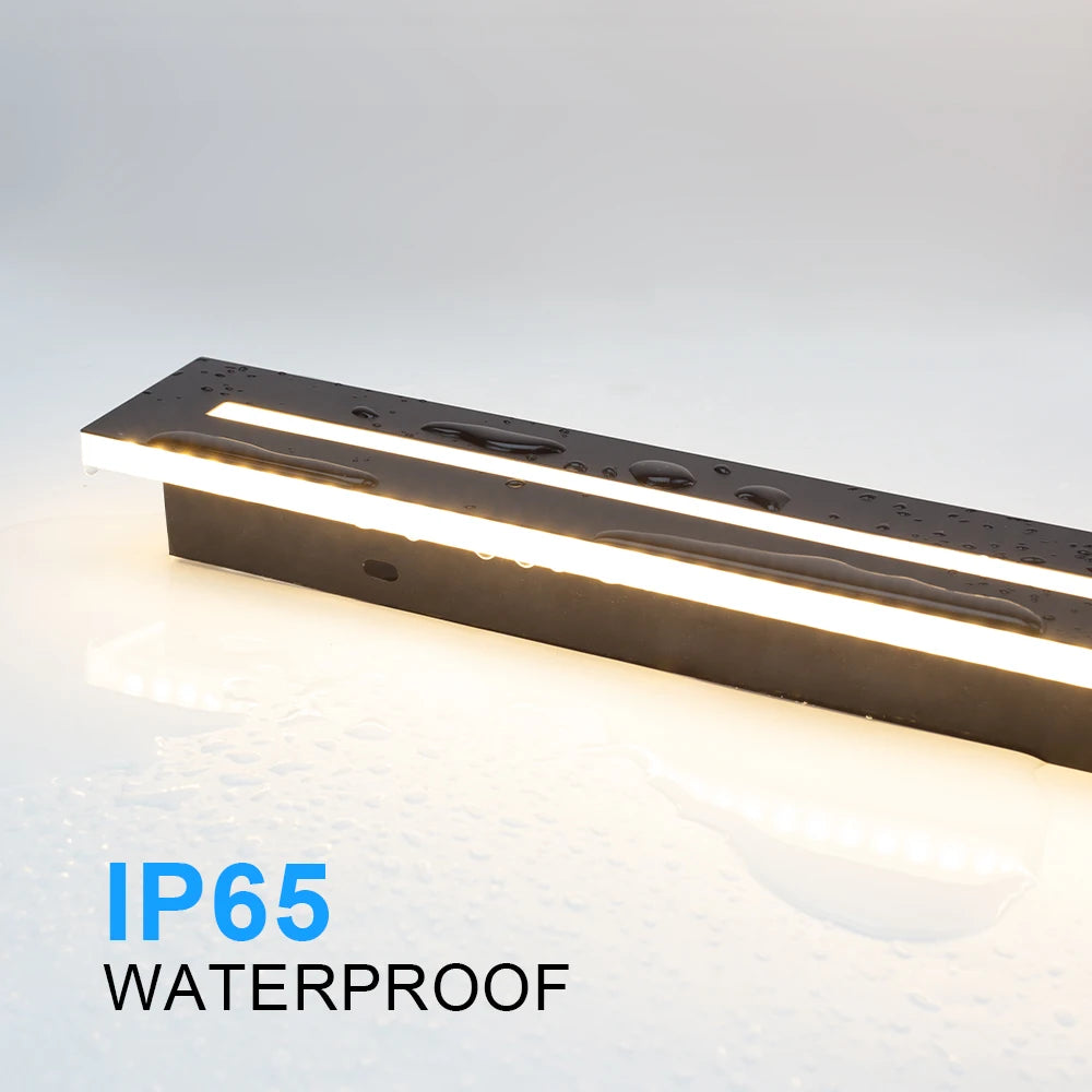 Modern LED Outdoor Wall Sconce for Garden and Exterior Home Lighting