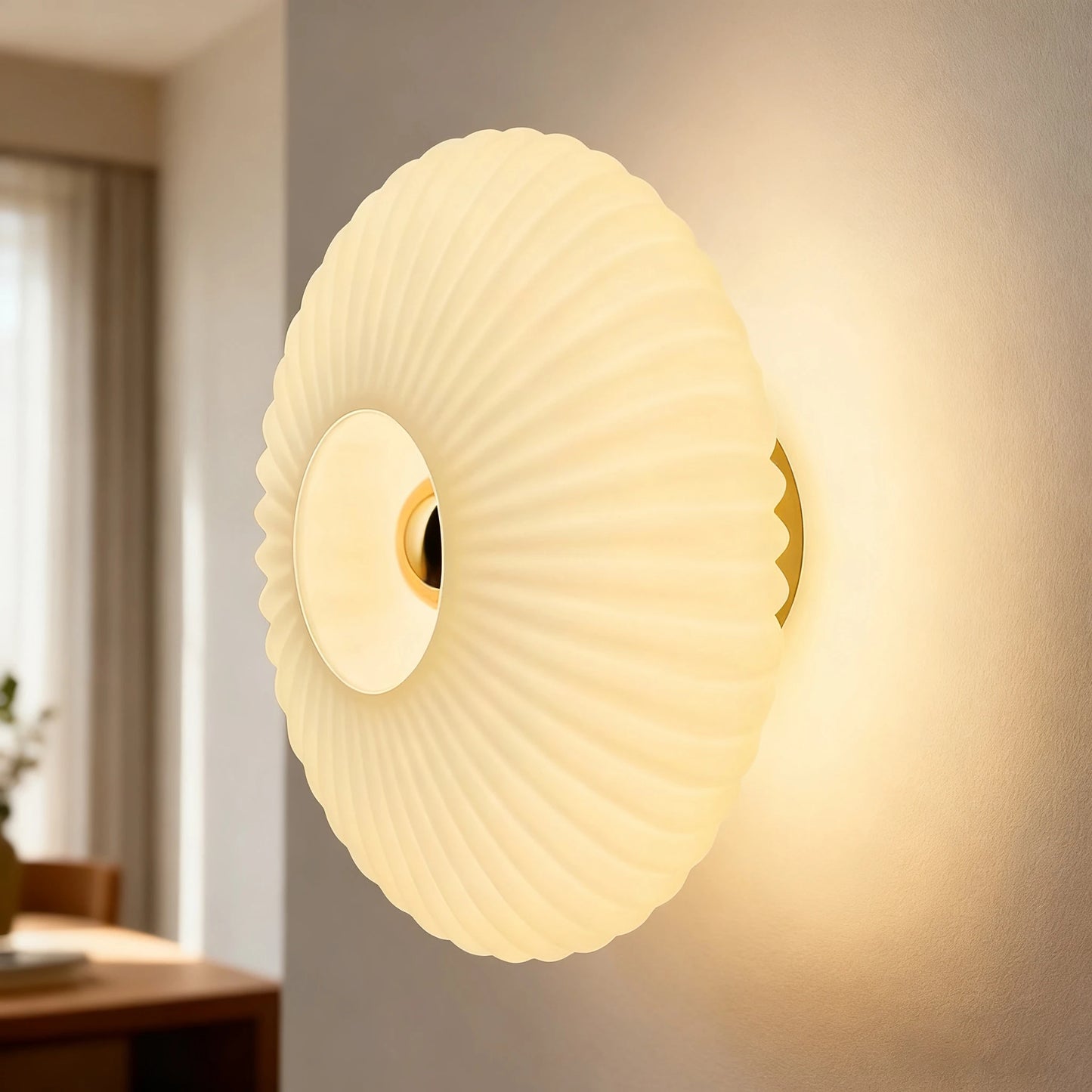 Nordic Glass Ceiling Lamp for Modern Living Rooms and Hallways
