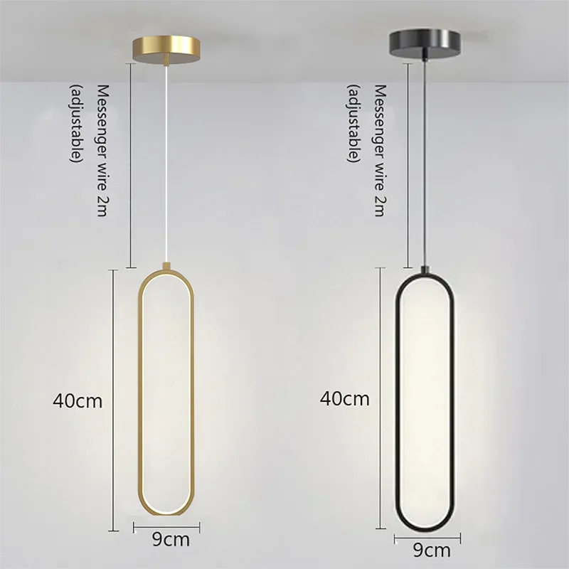 Modern Minimalist LED Pendant Chandelier for Living Rooms and Restaurants