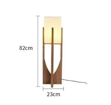 Nordic Wooden Floor Lamp for Modern Living Rooms Hotels and Cafes
