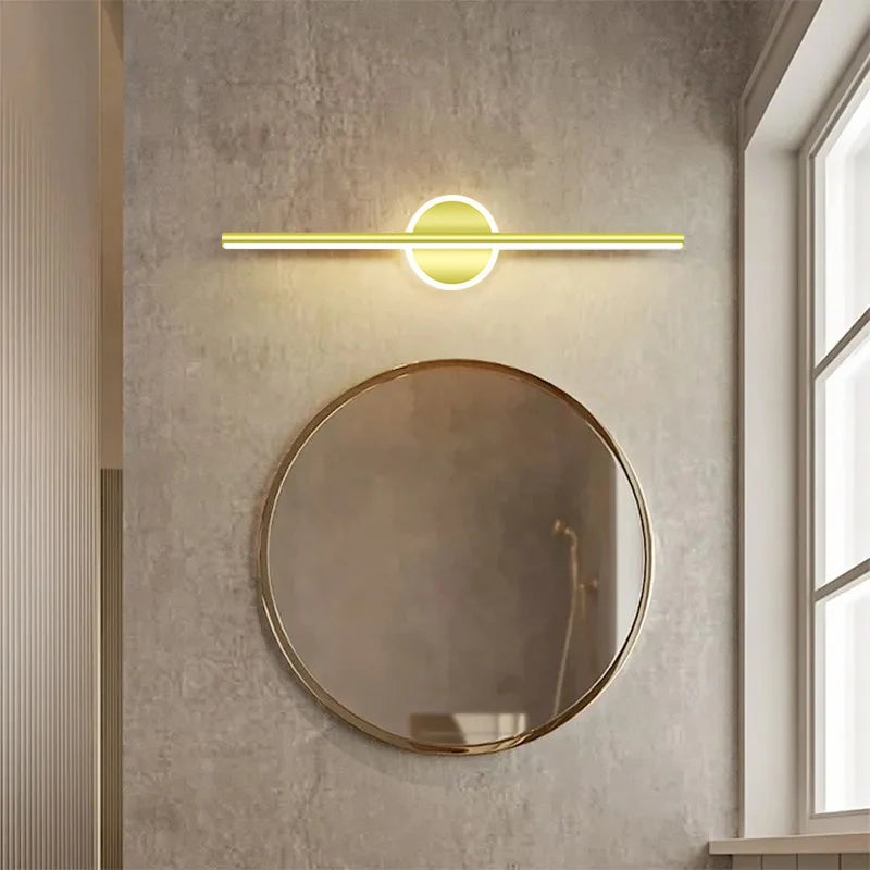 Modern LED Wall Sconce Strip Light for Bathroom Mirrors and Vanity