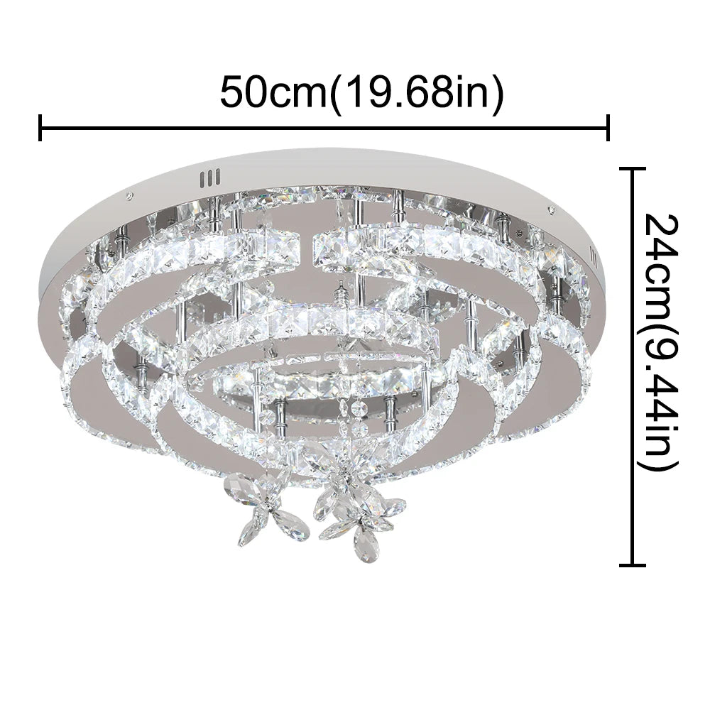 Luxury K9 Crystal Chandelier for Modern Dining Rooms and Living Spaces