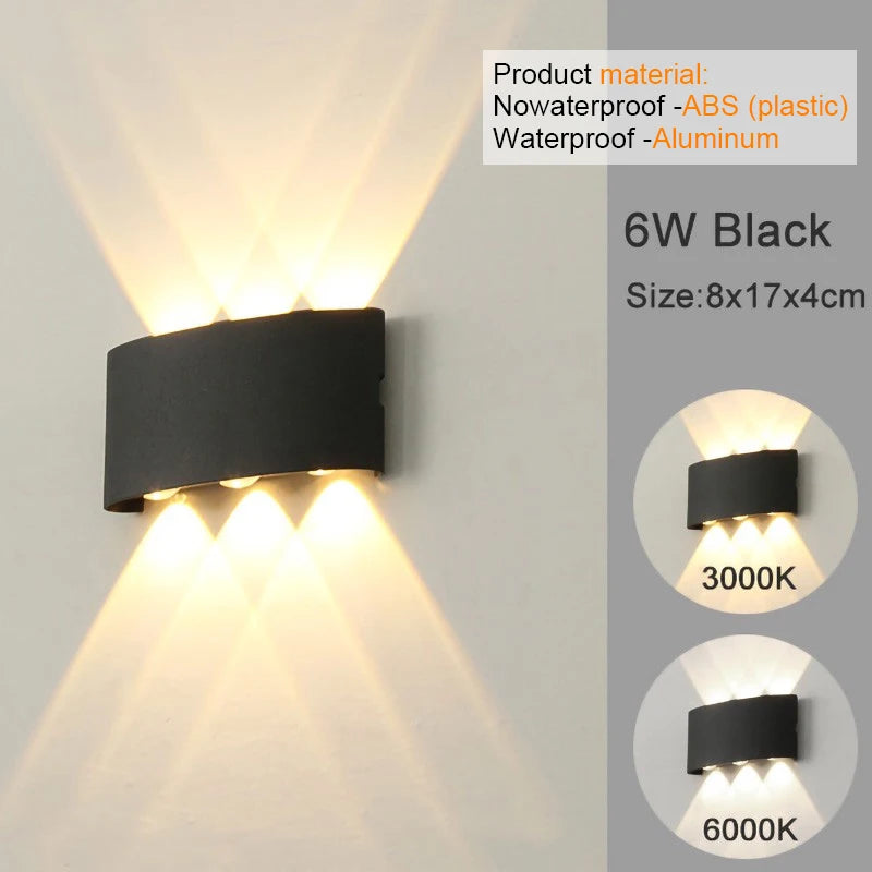 Modern LED Wall Sconce for Indoor and Outdoor Architectural Lighting