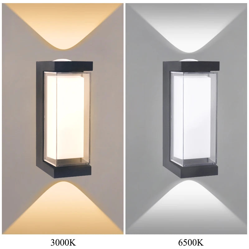 Modern LED Wall Sconce for Indoor and Outdoor Architectural Lighting