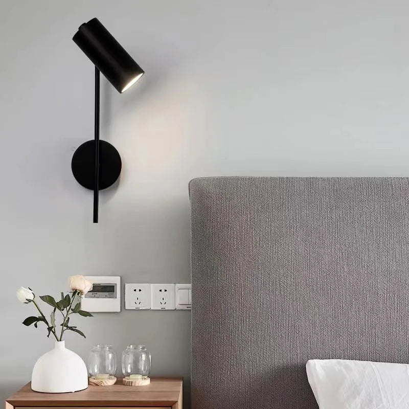 Modern Adjustable Iron Wall Sconce for Hotel Reading and Home Interiors