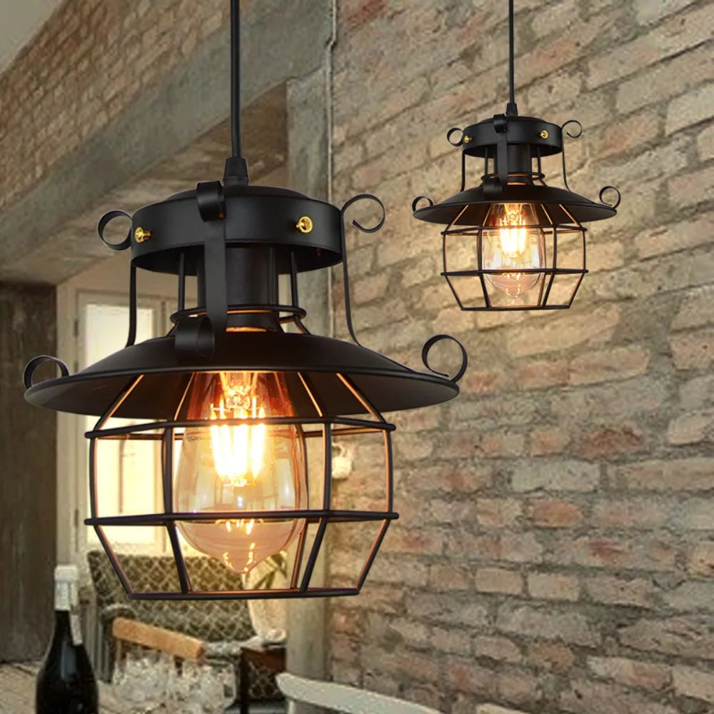 Industrial Vintage Pendant Light for Restaurants Bars and Modern Home Interiors