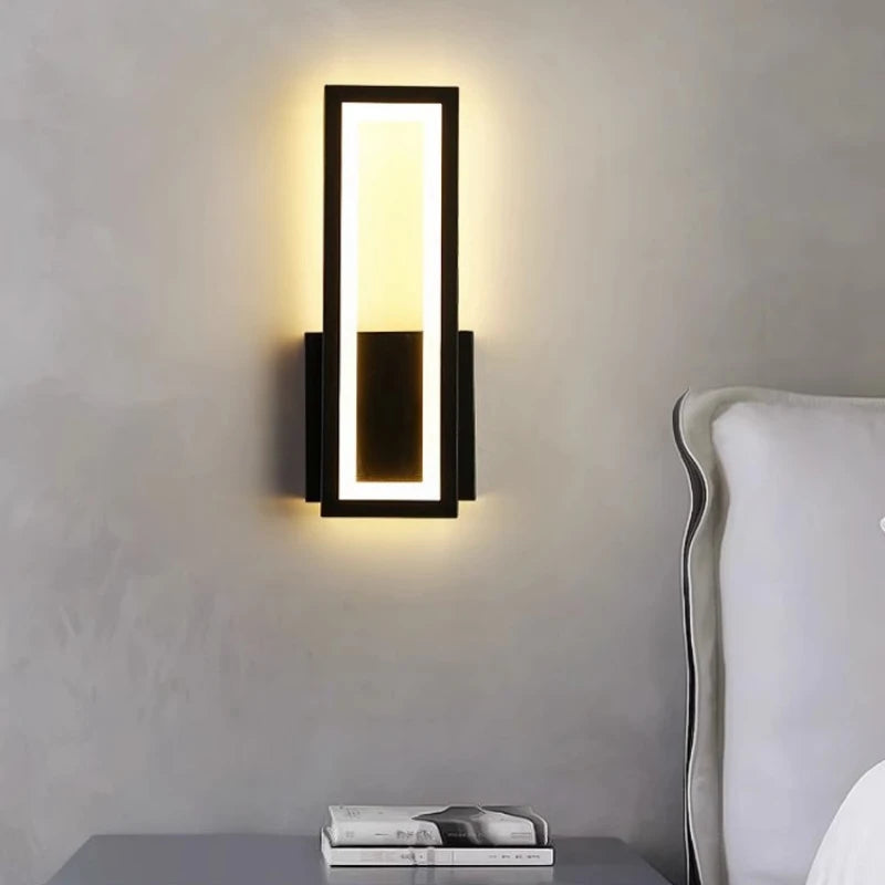 Modern LED Wall Sconce for Bedroom Bedside and Living Room Decor
