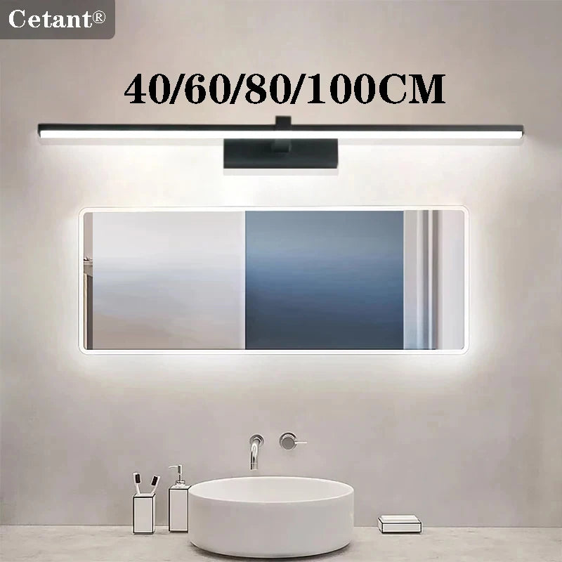 Modern LED Wall Strip Light for Bathroom Mirrors and Vanity Spaces