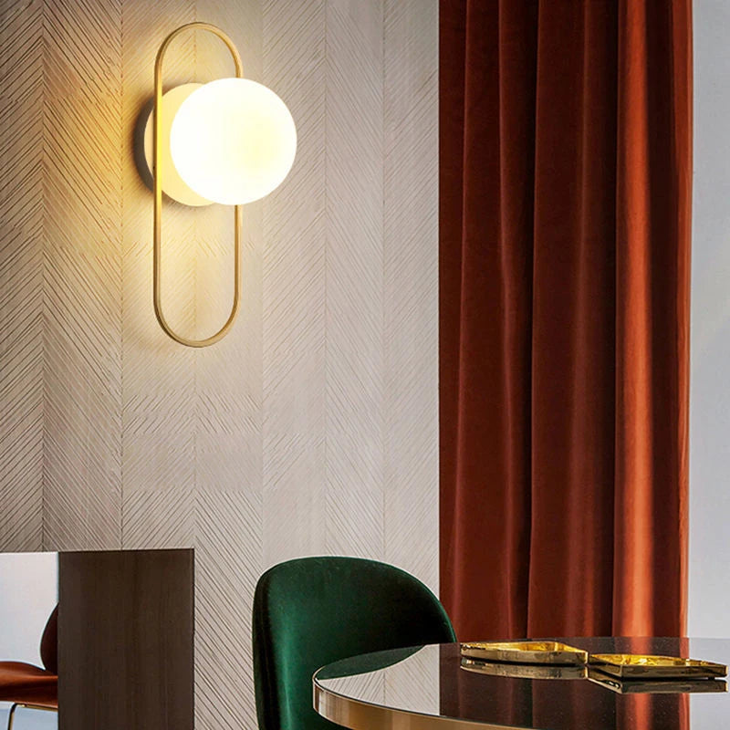 Modern LED Wall Sconce for Living Room and Bedroom Ambient Lighting