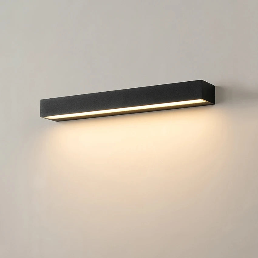 Modern LED Strip Wall Light for Outdoor Garden and Patio Lighting