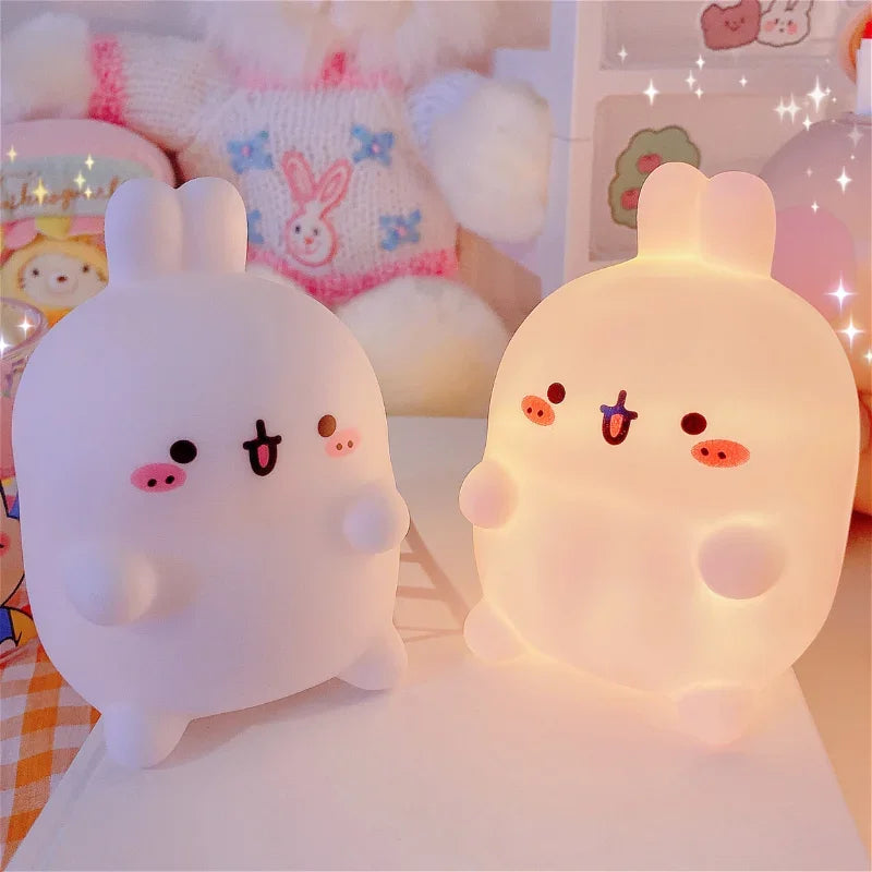 Decorative LED Rabbit Table Lamp for Nurseries and Children Bedrooms