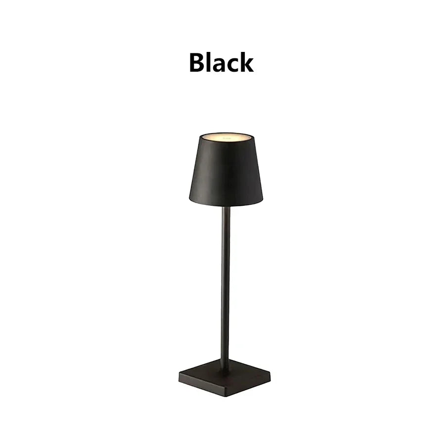 Rechargeable Wireless Table Lamp for Modern Restaurants and Office Desks