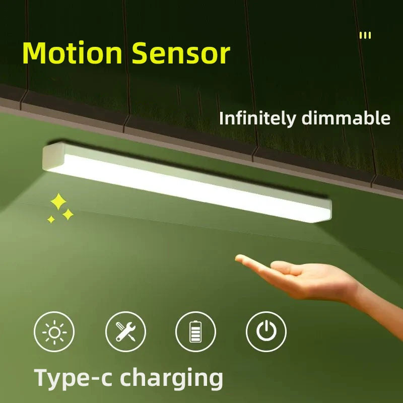 Wireless Motion Sensor LED Light for Kitchen Closets and Stairways