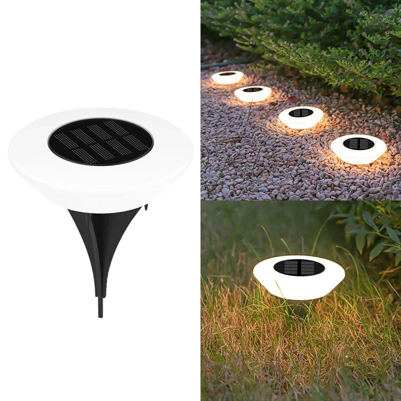 Waterproof LED Solar Path Light for Modern Garden and Driveway Lighting