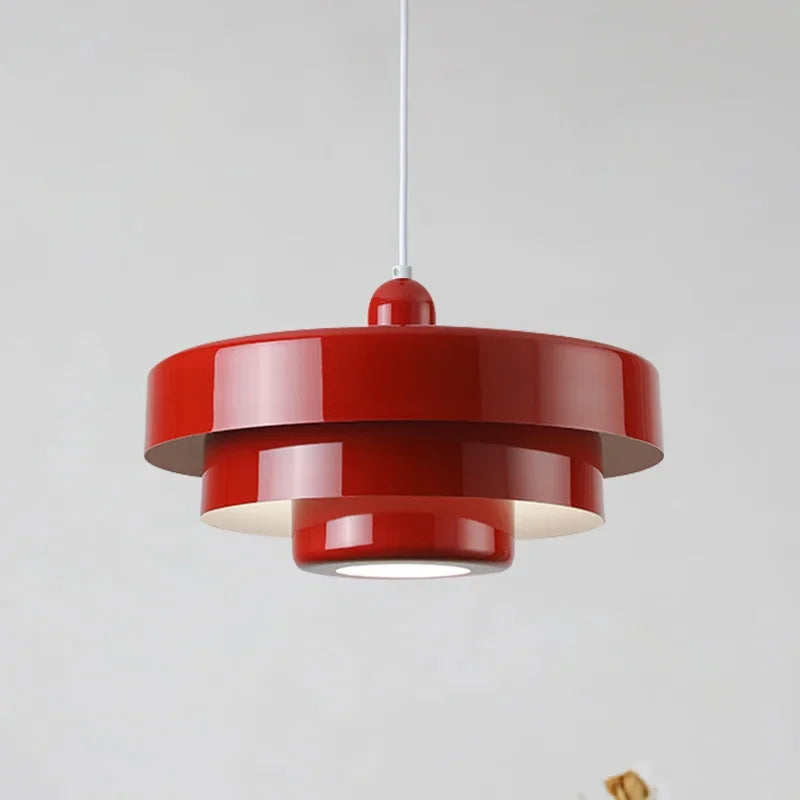 Mid-Century Orange Pendant Light for Restaurants and Modern Interiors