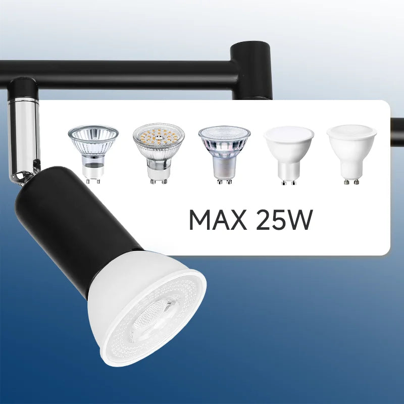 Modern LED Ceiling Spotlight for Contemporary Living and Dining Spaces