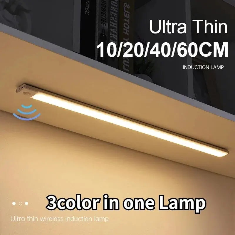 Wireless Motion Sensor Under Cabinet Light for Kitchen Bedroom and Wardrobe