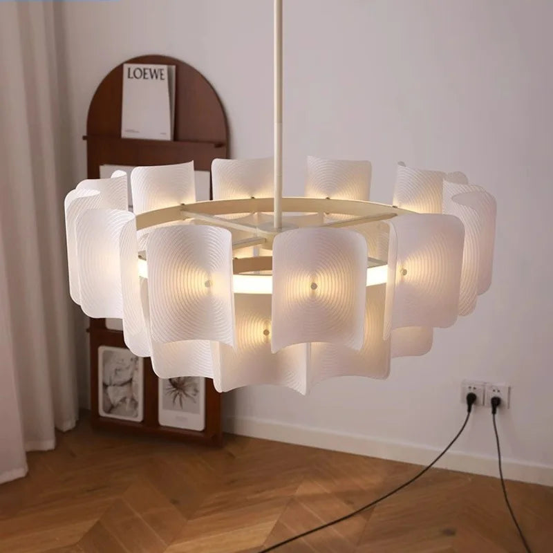 Wabi Sabi Large Chandelier for Modern Dining Rooms and Hotel Lobbies