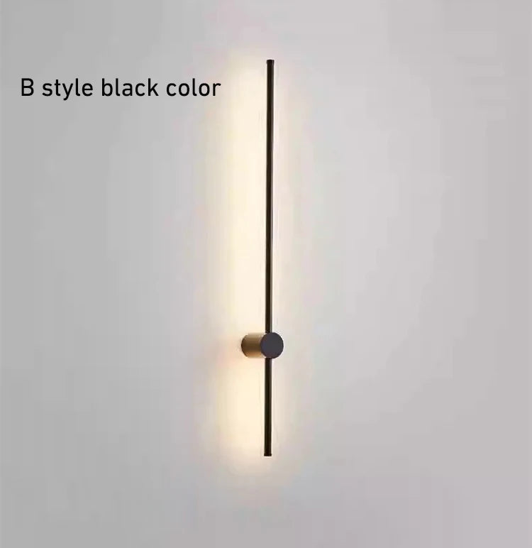 Nordic Minimalist LED Wall Light for Modern Bedrooms and Living Rooms