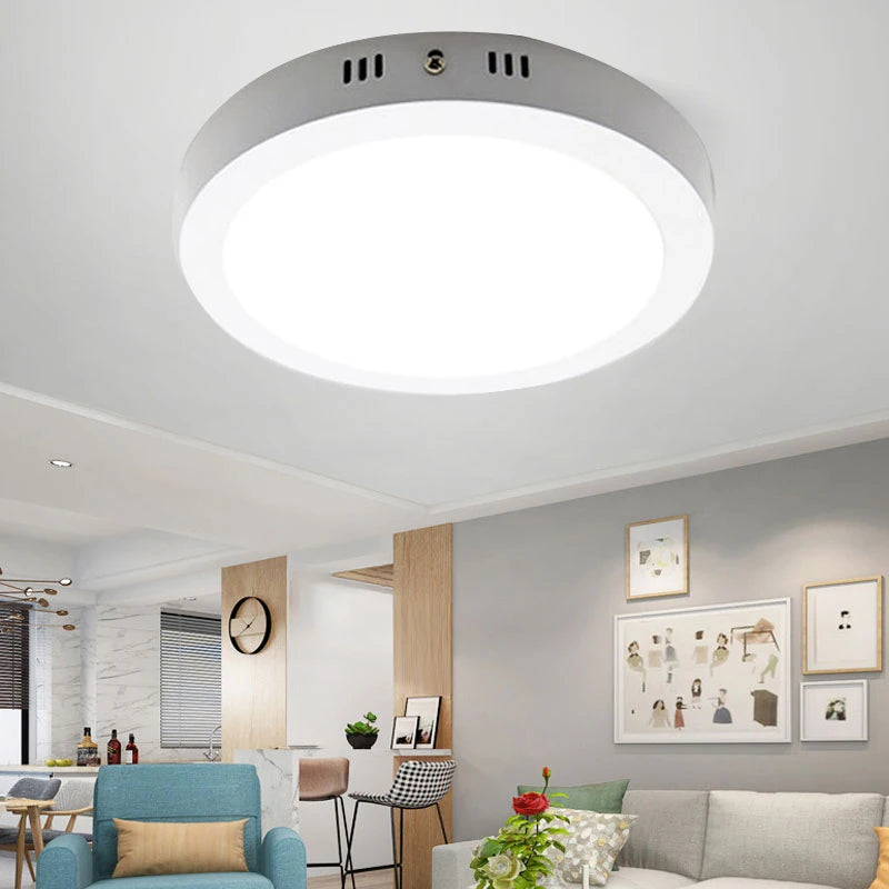 Ultra Thin LED Ceiling Light for Modern Living Rooms and Bedrooms
