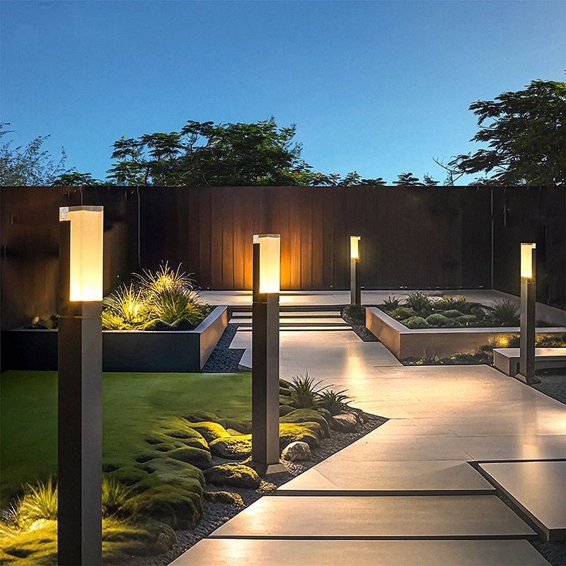 Modern LED Landscape Path Light for Garden and Outdoor Walkways