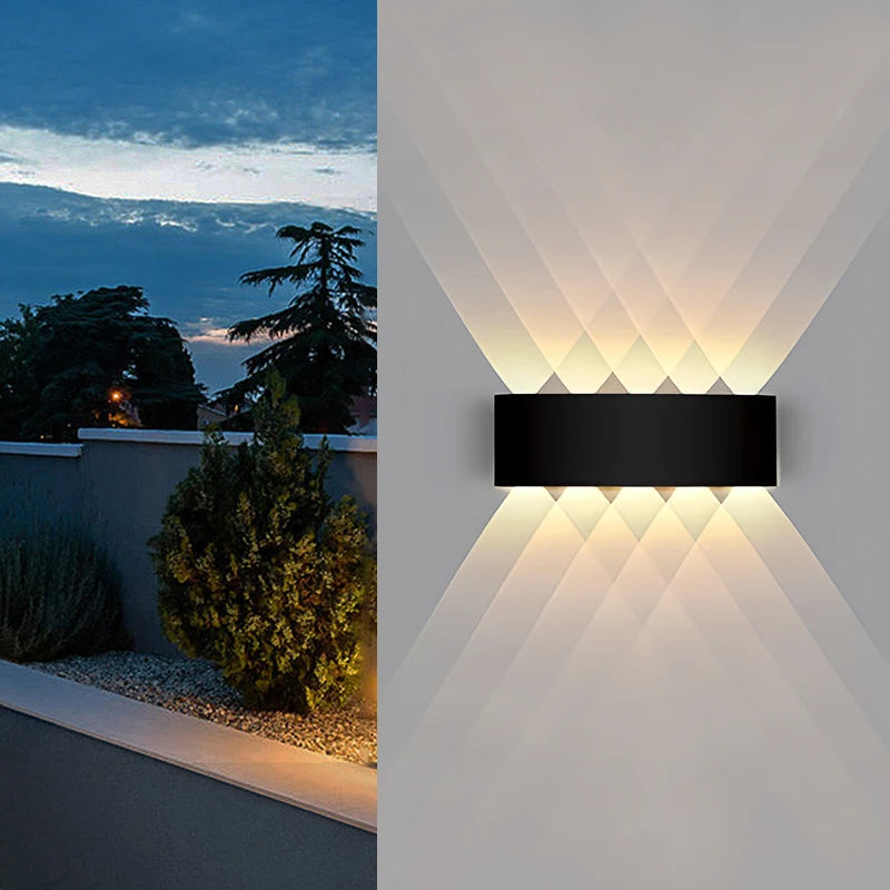 Modern LED Wall Sconce for Indoor and Outdoor Architectural Lighting