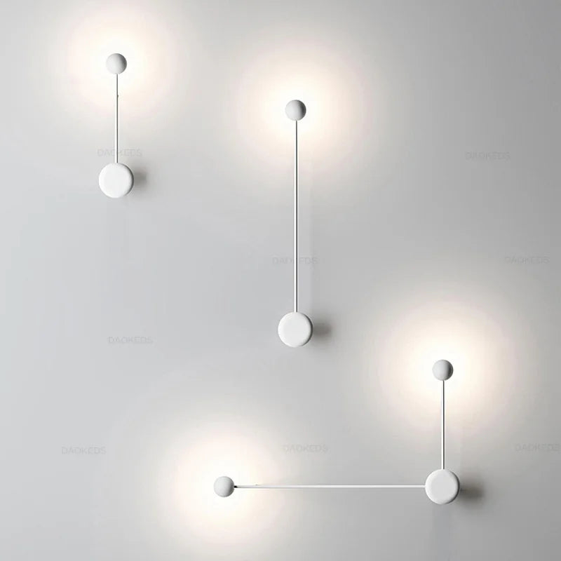 Adjustable Swing Arm Wall Lamp for Modern Home Offices and Bedside Reading