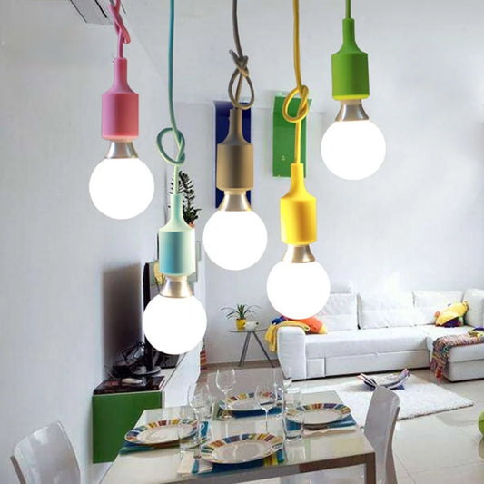 Modern Silicone Pendant Light for Stylish Kitchen and Cafe Decor
