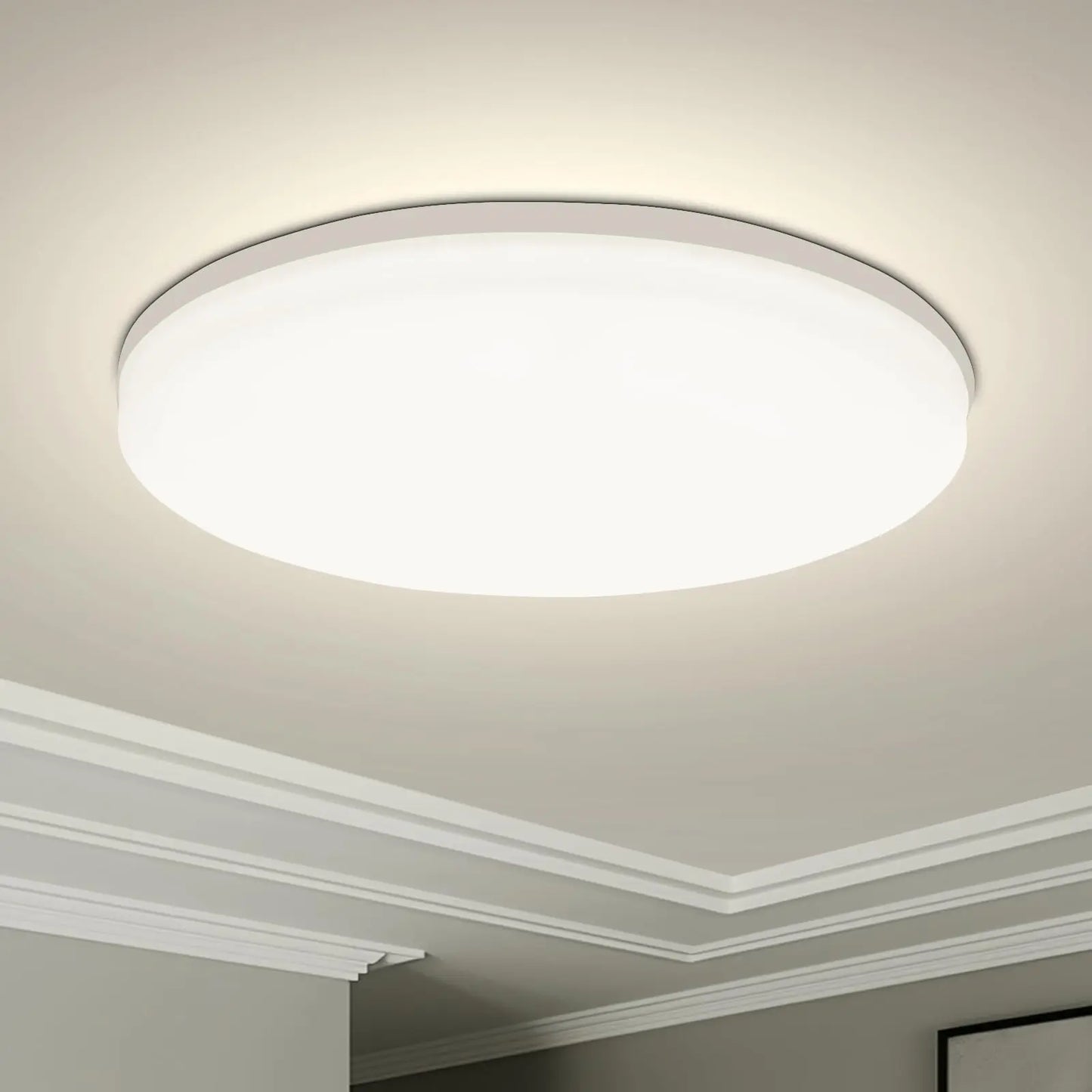 Modern Round LED Ceiling Light for Contemporary Living and Bedrooms
