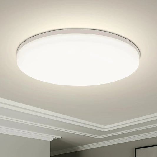 Modern Round LED Ceiling Light for Contemporary Living and Bedrooms