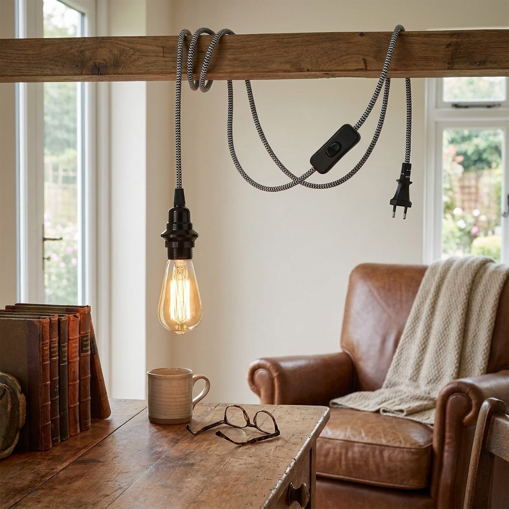 Adjustable Pendant Light Cord lifestyle