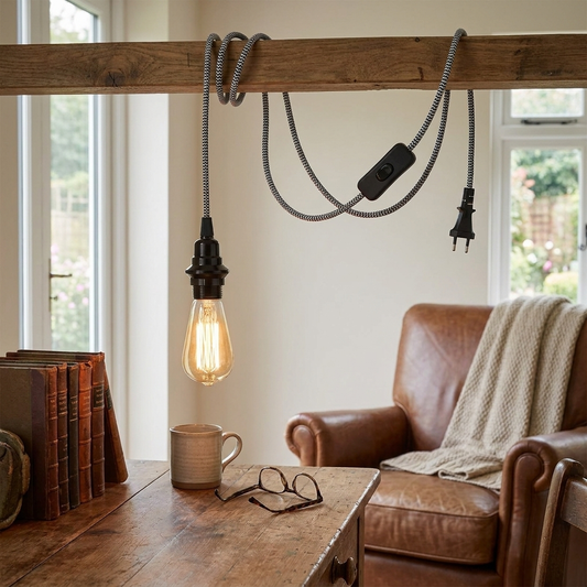 Adjustable Pendant Light Cord lifestyle