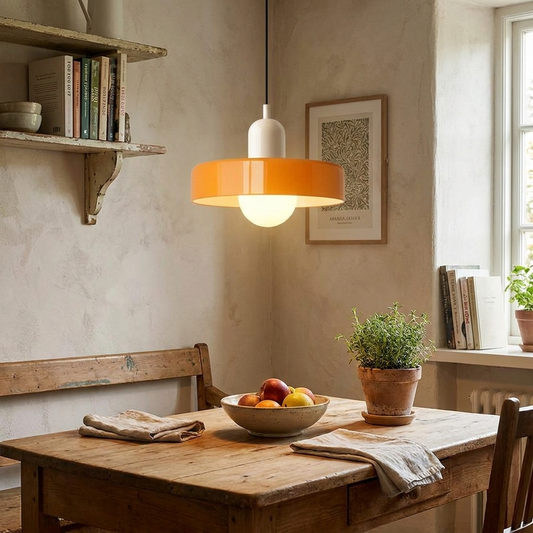 Bauhaus Glass Pendant Chandelier lifestyle