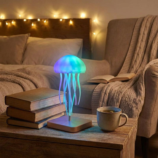 Ambient LED Jellyfish Night Light lifestyle