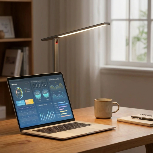 Adaptive LED Desk Lamp lifestyle