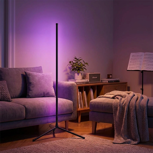 Smart RGB Corner Floor Lamp lifestyle