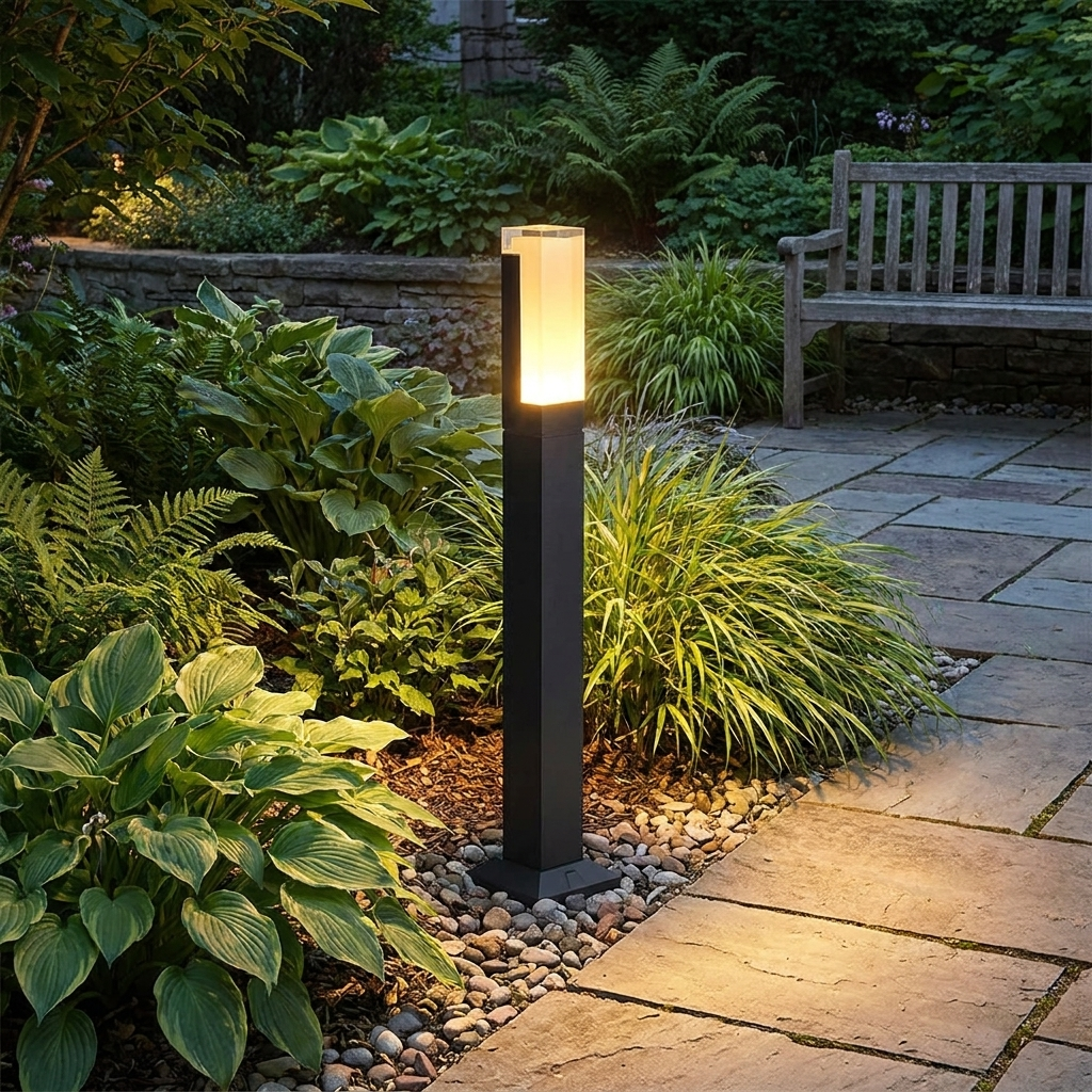 Modern LED Post Light lifestyle