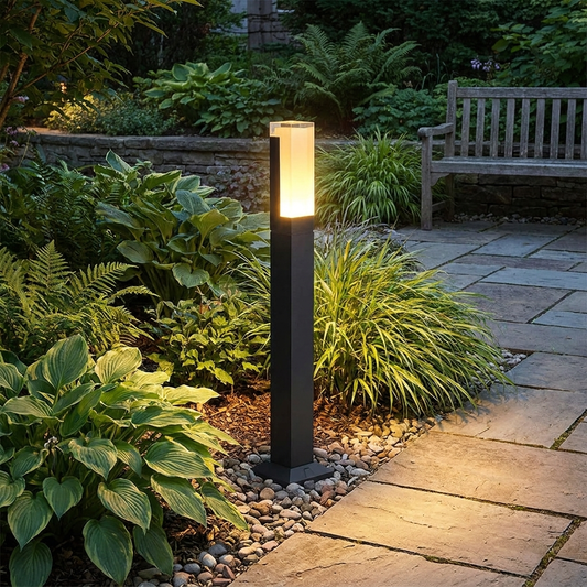 Modern LED Post Light lifestyle
