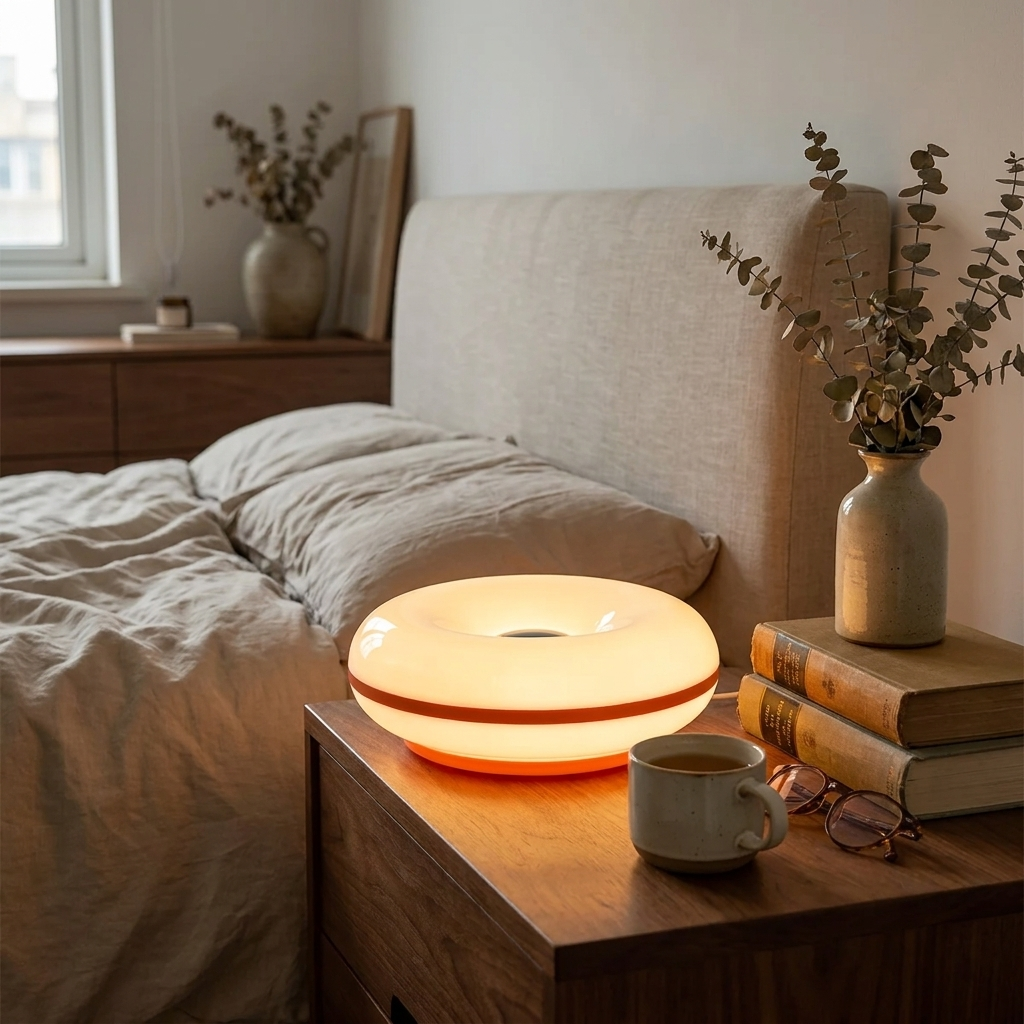 Bauhaus Donut Table Lamp lifestyle