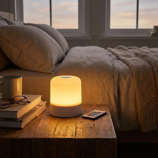 Dimmable RGB Touch Table Lamp lifestyle