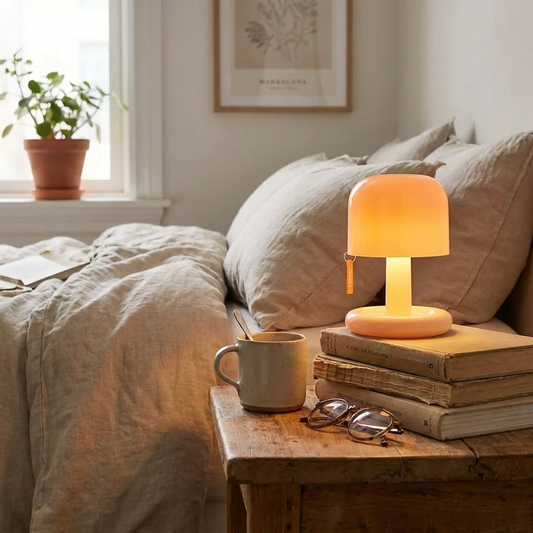 Mushroom LED Table Lamp lifestyle