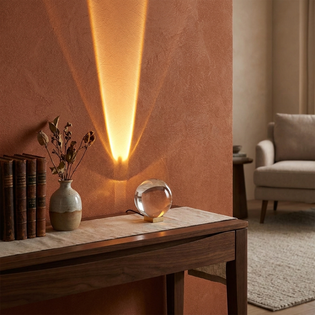 Italian Designer Crystal Table Lamp lifestyle
