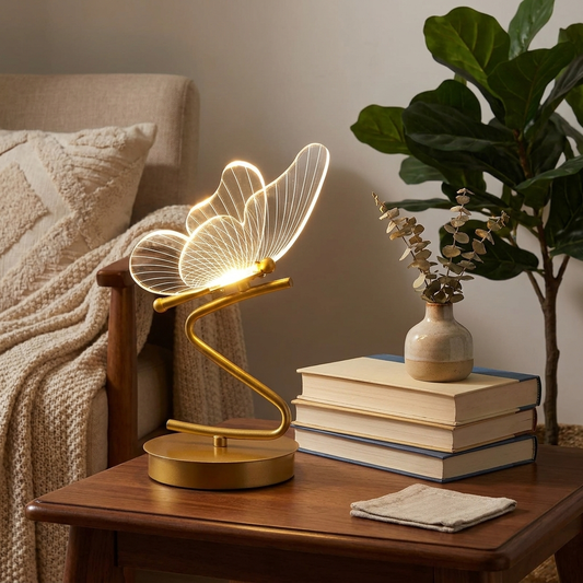 Nordic Butterfly LED Table Lamp lifestyle