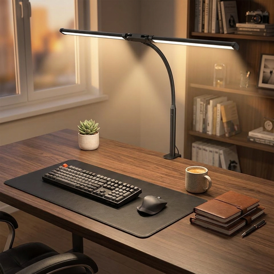 Double Head LED Desk Lamp lifestyle