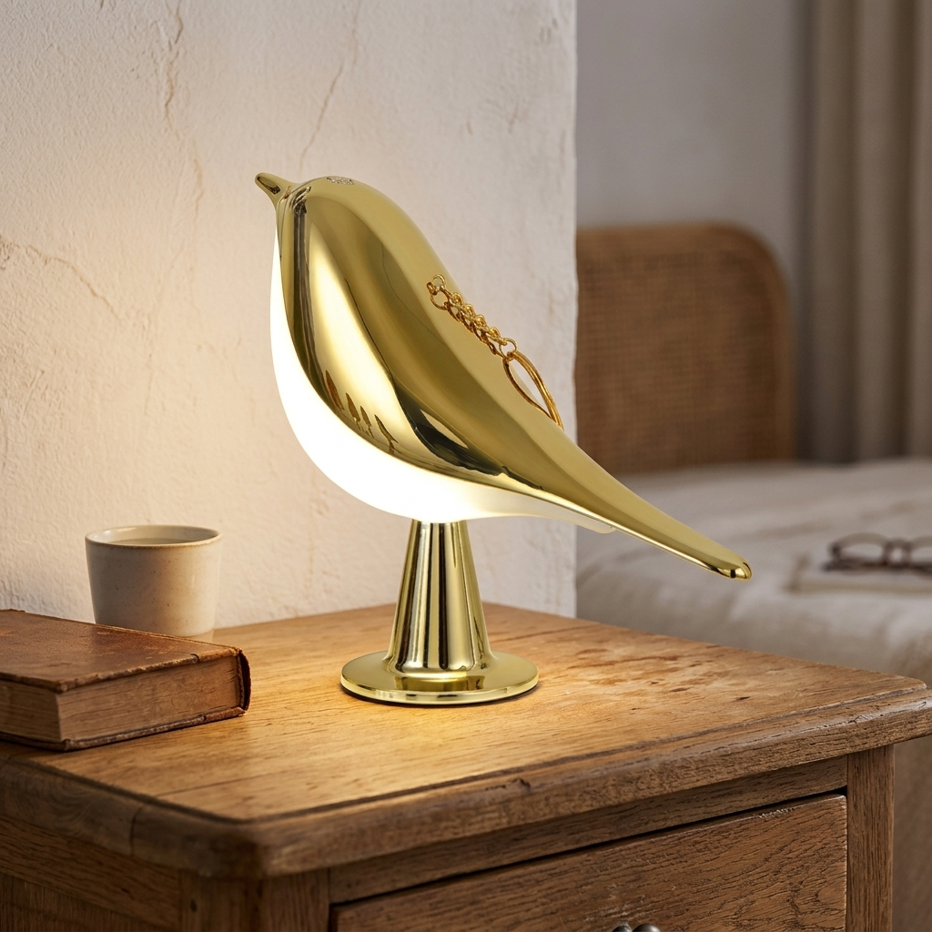 Nordic Bird LED Desk Lamp lifestyle