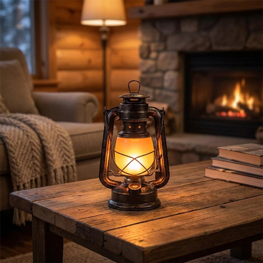 Portable Vintage LED Table Lamp lifestyle