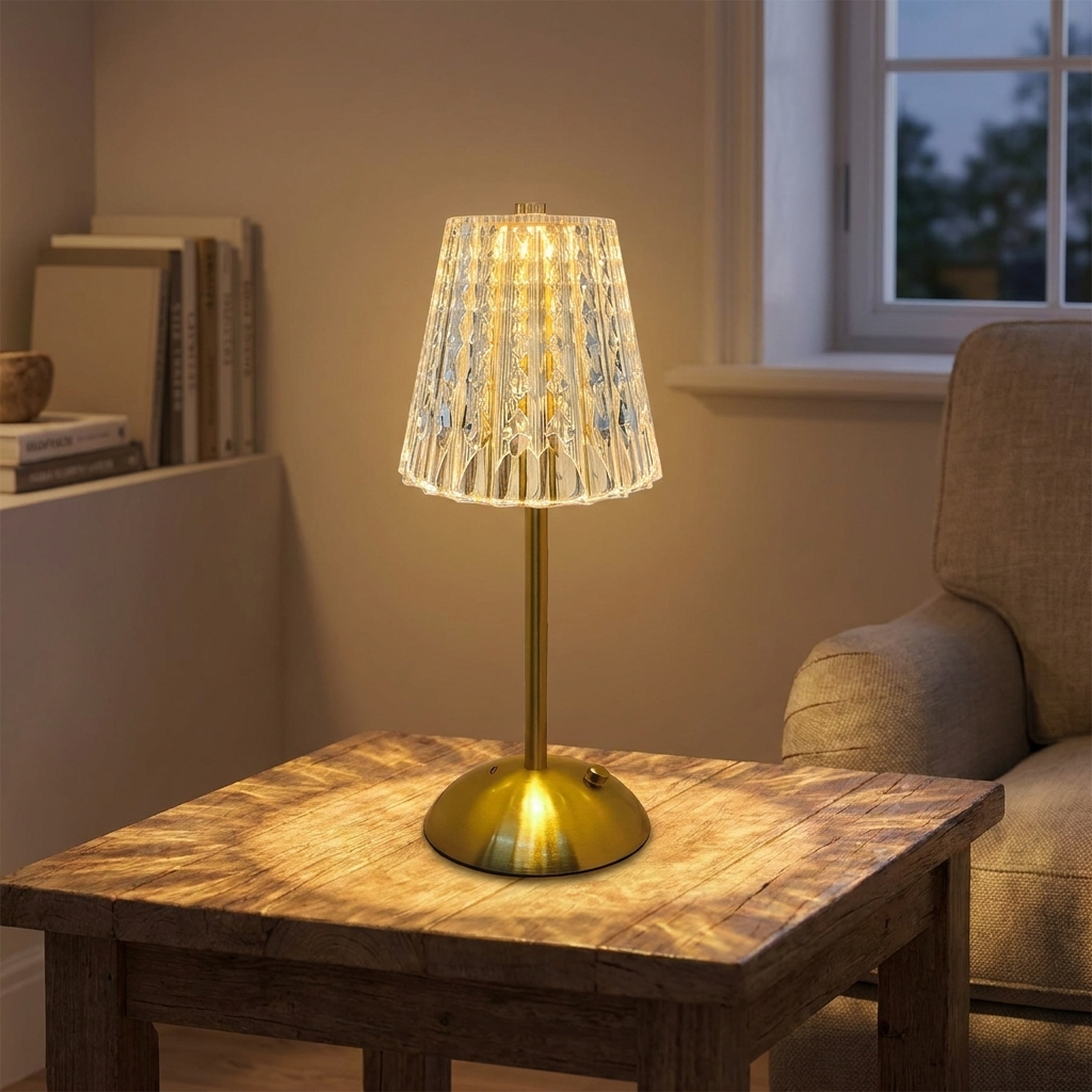 Crystal LED Table Lamp lifestyle